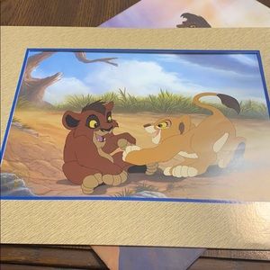 “5/$20” The Lion King movie lithograph
